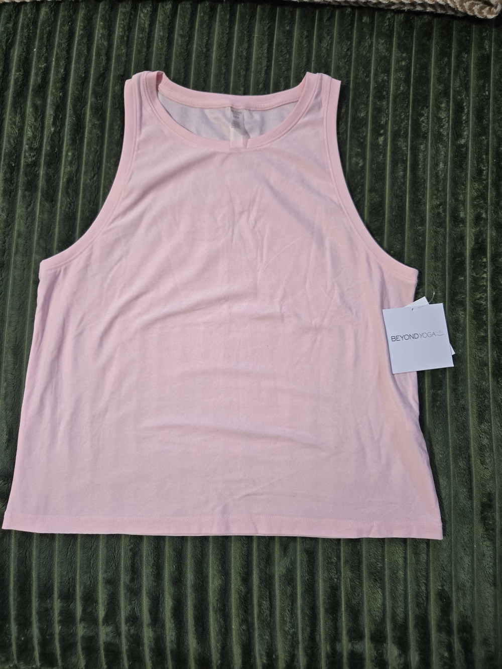 Beyond Yoga Light Pink Women's Tank Top - Classic Sleeveless Tee